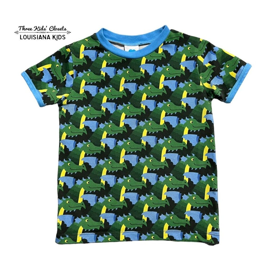 Beb & Ooo 4-5Y Organic Friendly Dragons Shirt